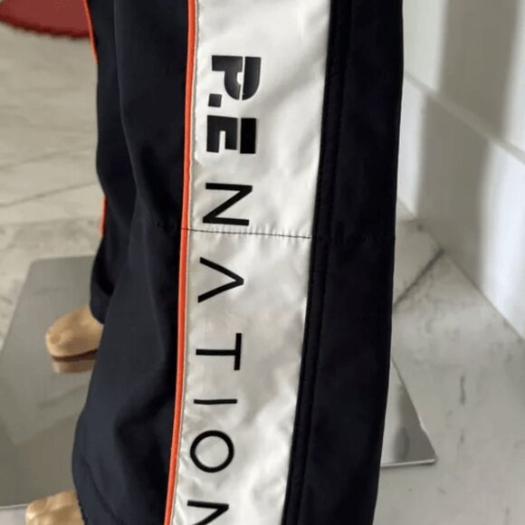 PE Nation Winter Ski Pants Black/white/orange - Picture 5 of 13